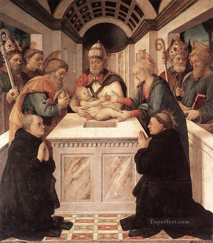 Circumcision Renaissance Filippo Lippi Oil Paintings